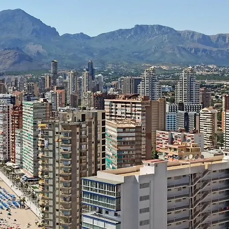 아파트 Unico Con Impresionantes Vistas Al Mar 베니돔